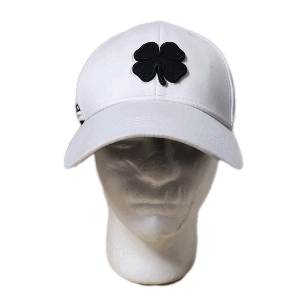Black Clover Live Lucky Top Golf Hat - White/Black - S/M